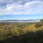 Climbing out of Tumut on our way to 65ks of dirt to Wee Jasper.